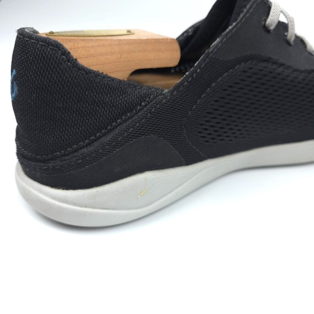 OLUKAI Moku Pae Breathable Boat Shoes Black Blue Coral Beachy Boho VSCO Sporty 9 - Picture 8 of 11